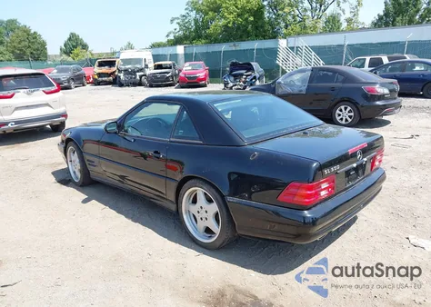 2001 Mercedes-Benz Sl 500 z USA, uszkodzony, nr VIN WDBFA68F71F200714
